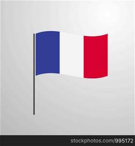 France waving Flag