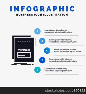 fraud, link, maleficient, malicious, script Infographics Template for Website and Presentation. GLyph Gray icon with Blue infographic style vector illustration.. Vector EPS10 Abstract Template background