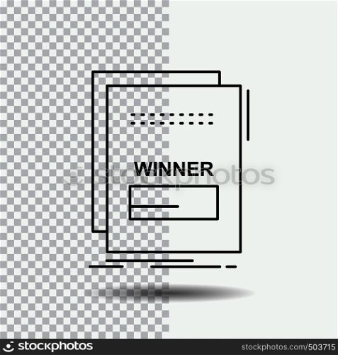 fraud, link, maleficient, malicious, script Line Icon on Transparent Background. Black Icon Vector Illustration. Vector EPS10 Abstract Template background