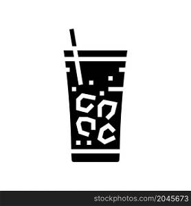 fredo coffee glyph icon vector. fredo coffee sign. isolated contour symbol black illustration. fredo coffee glyph icon vector illustration