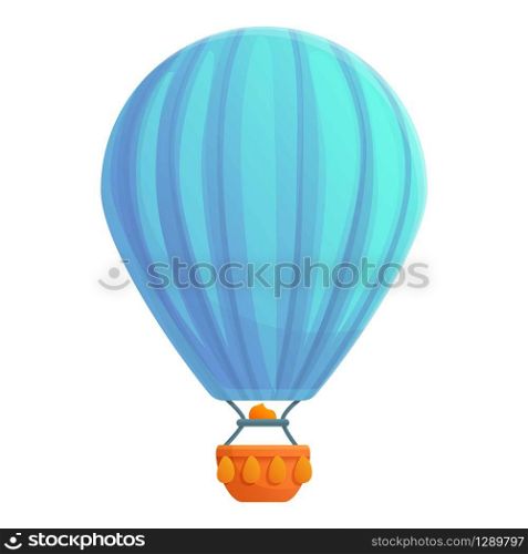 Freedom air balloon icon. Cartoon of freedom air balloon vector icon for web design isolated on white background. Freedom air balloon icon, cartoon style