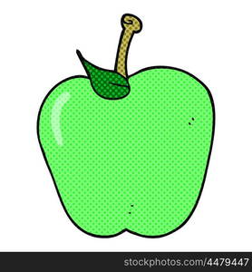 Apple fruit icon symbol sign, hand drawing doodle color line vector ...