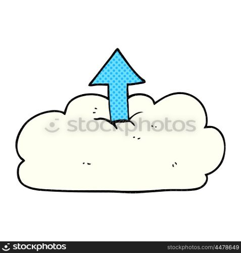freehand drawn cartoon upload to the cloud