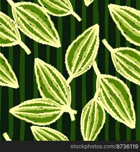 Freehand tropical palm leaves seamless pattern. Hand drawn exotic botanical texture. Sketch jungle leaf seamless wallpaper. Vector floral background. Design for fabric, textile print, wrapping, cover. Freehand tropical palm leaves seamless pattern. Hand drawn exotic botanical texture. Sketch jungle leaf seamless wallpaper.