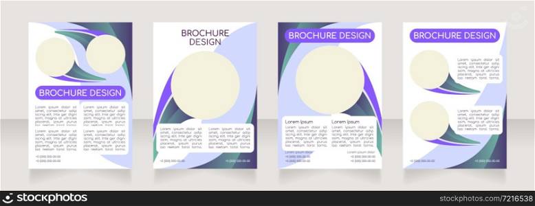Freelance perks and benefits blank brochure layout design. Vertical poster template set with empty copy space for text. Premade corporate reports collection. Editable flyer paper pages. Freelance perks and benefits blank brochure layout design
