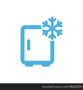 freezer icon flat vector logo design trendy illustration signage symbol graphic simple