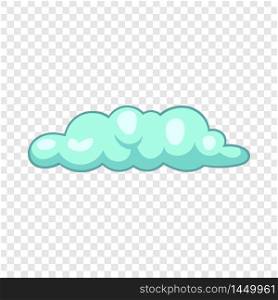 Freezing cloud icon. Cartoon illustration of freezing cloud vector icon for web design. Freezing cloud icon, cartoon style