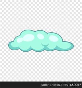 Freezing rain cloud icon. Cartoon illustration of freezing rain cloud vector icon for web design. Freezing rain cloud icon, cartoon style