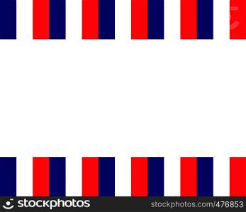 French flag with copy space