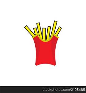 french fries icon design vector templates white on background