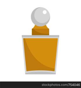 French perfume icon. Flat illustration of french perfume vector icon for web isolated on white. French perfume icon, flat style