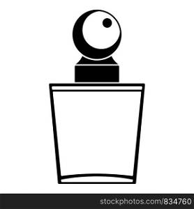 French perfume icon. Simple illustration of french perfume vector icon for web design isolated on white background. French perfume icon, simple style