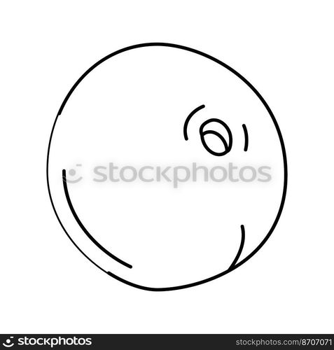 fresh blueberries line icon vector. fresh blueberries sign. isolated contour symbol black illustration. fresh blueberries line icon vector illustration