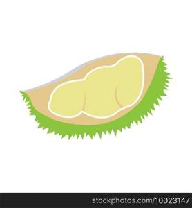 fresh Durian fruit icon,vector illustration flat design