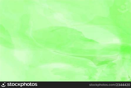 Fresh green watercolor background.