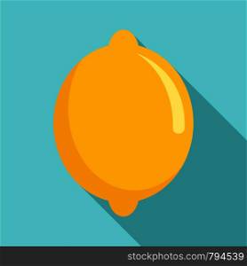 Fresh lemon icon. Flat illustration of fresh lemon vector icon for web design. Fresh lemon icon, flat style
