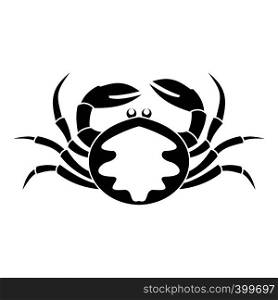Fresh live crab icon. Simple illustration of fresh live crab vector icon for web. Fresh live crab icon, simple style