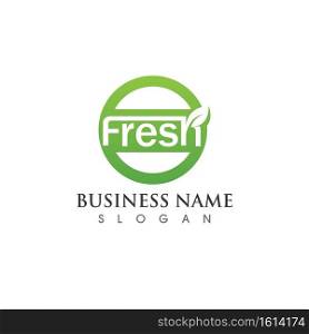 Fresh logo and symbol  template design