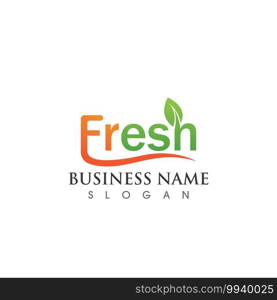 Fresh logo and symbol  template design