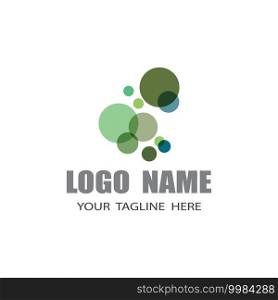 Fresh shape logo vector icon template
