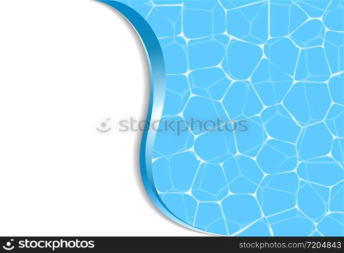 Fresh summer background with pool water texture