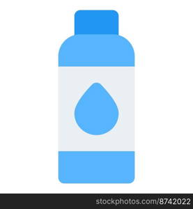 Freshly packed mineral water bottle