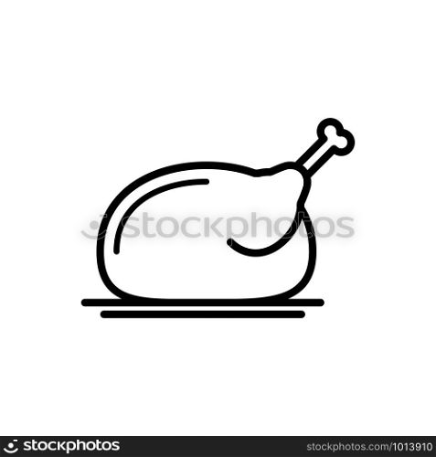 fried chicken icon