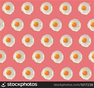 Fried Egg illustration background vector EPS10