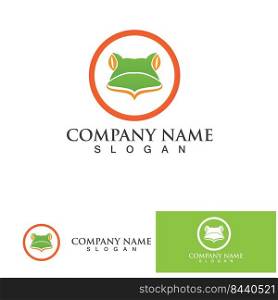 Frog Green Logo And Symbol