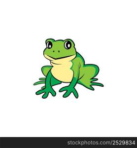 frog icon logo vector design template