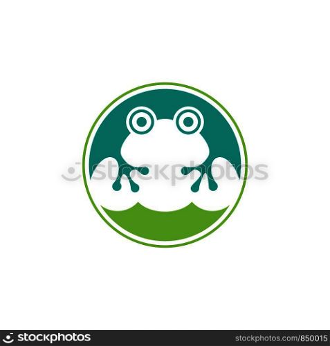 frog logo template