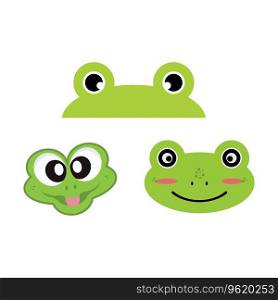 frog vector logo icon illustration template design