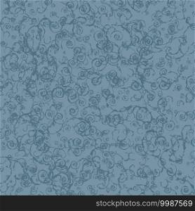 Frost Swirl Texture For Your Design. Hand Made. EPS10 vector.