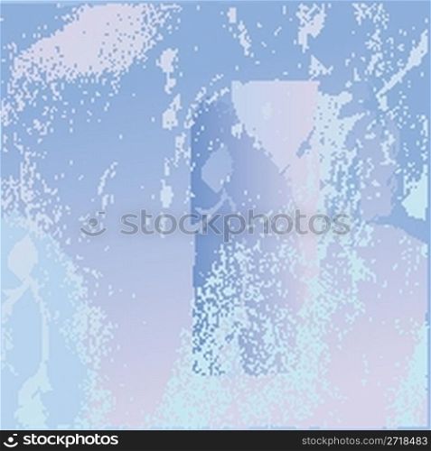 frozen glass texture, vector art illustration