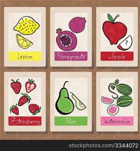 Fruit cards