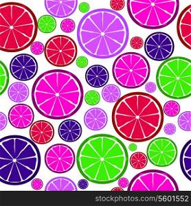 Fruit design seamless pattern. Vector illustration. EPS 10