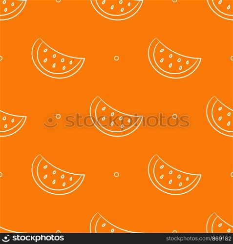 Fruit seamless pattern. Color vector background. Watermelon. Summer and spring print. Doodle sketch