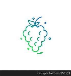 Fruits icon design vector