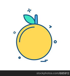 Fruits icon design vector