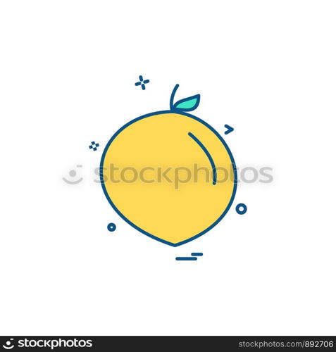 Fruits icon design vector