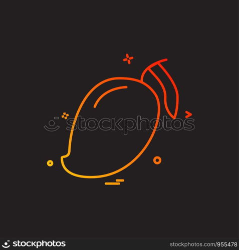 Fruits icon design vector