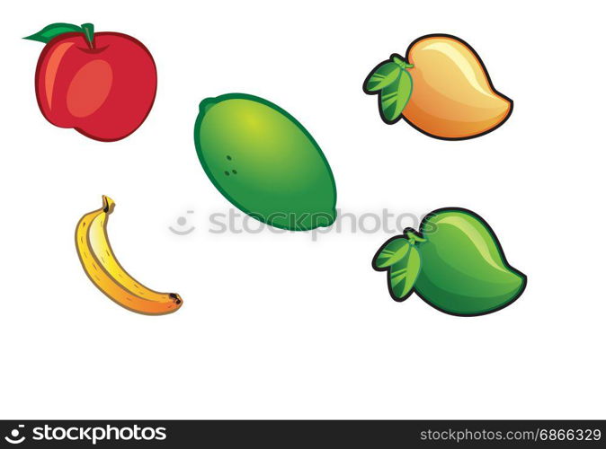 fruits set