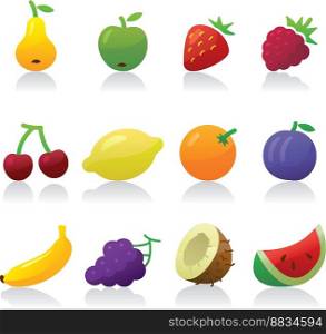 Fruits vector image