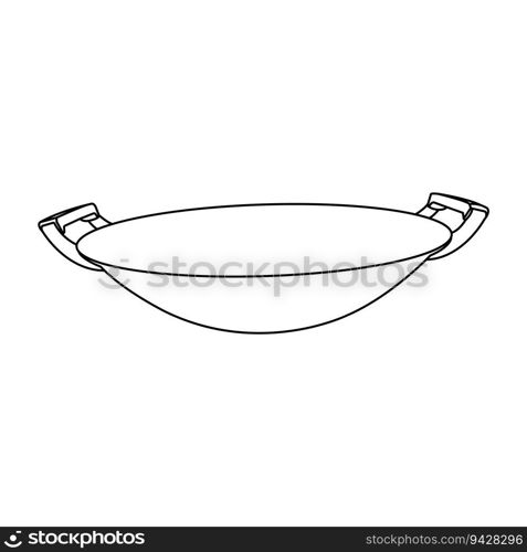 frying pan icon vector illustration symbol design