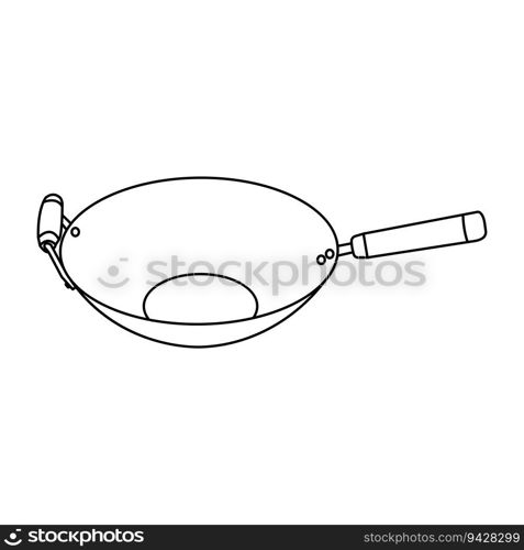 frying pan icon vector illustration symbol design