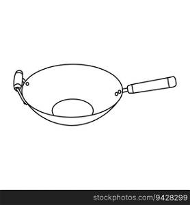 frying pan icon vector illustration symbol design