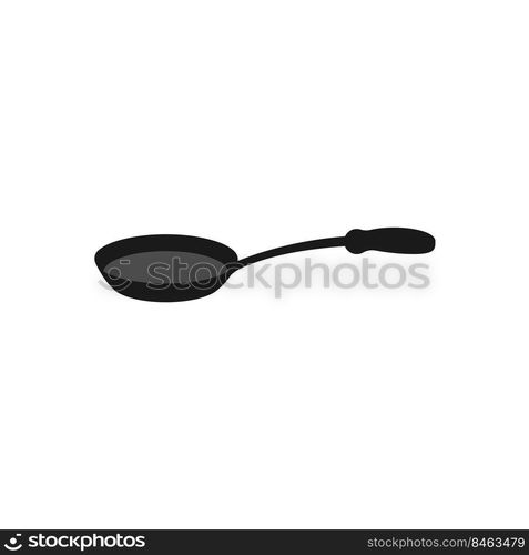 frying pan logo illustration design