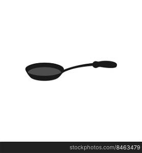 frying pan logo illustration design