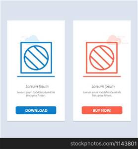 Full Shadow, Editing, Photo, Shadow Blue and Red Download and Buy Now web Widget Card Template