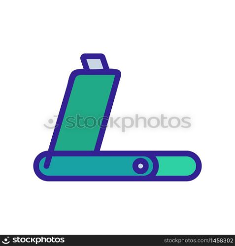 functional jogging machines for effective workouts icon vector. functional jogging machines for effective workouts sign. color symbol illustration. functional jogging machines for effective workouts icon vector outline illustration